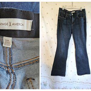 Size 16 Vintage America Boot Cut Jeans High Rise